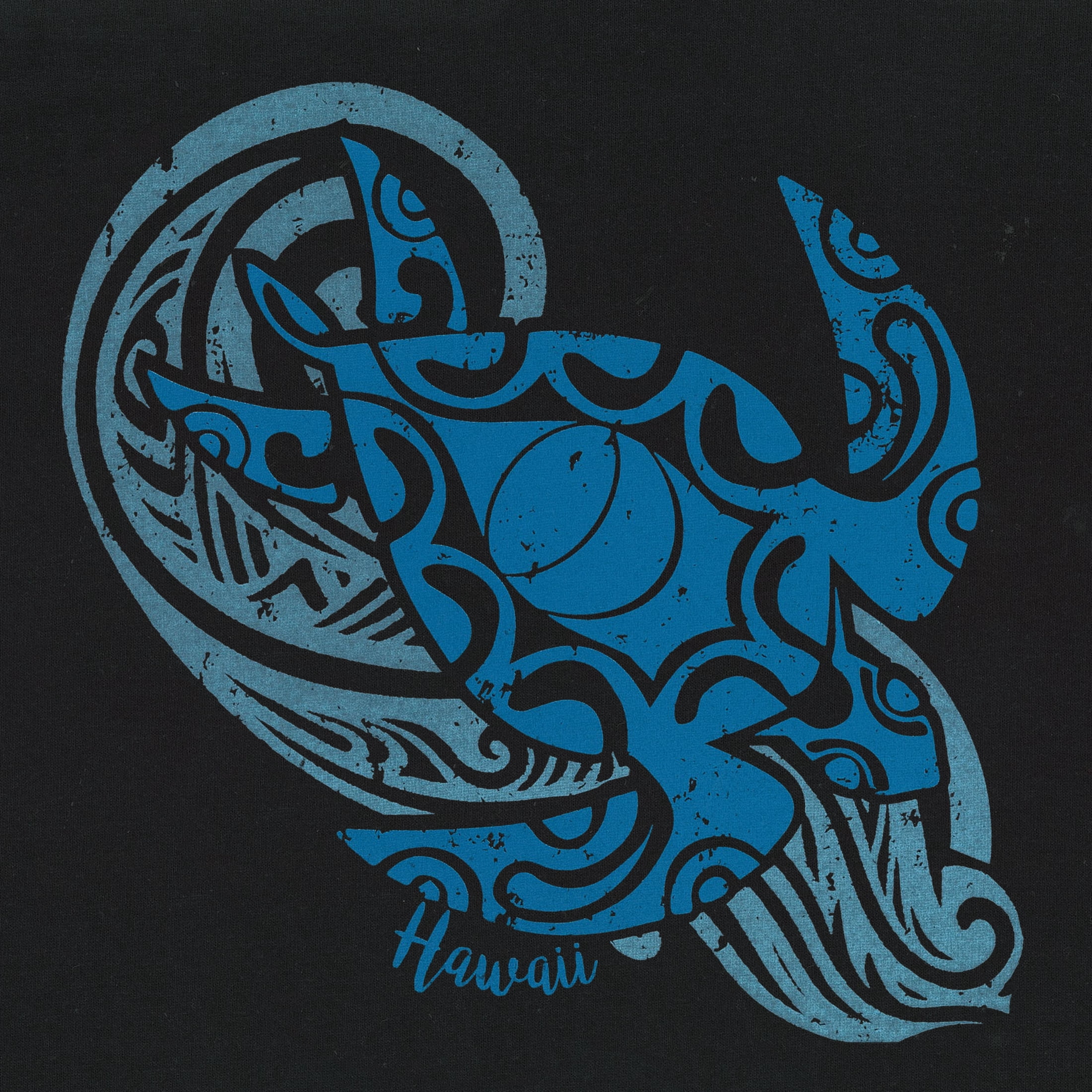 HI Tee Honu Aqua Men’s Cotton T-Shirt Bold Print Everyday Comfort