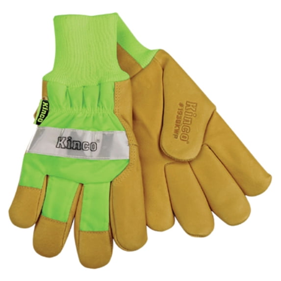 HI-VIS GRN GLV WP L (Pack of 1)