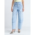thumbnail image 1 of Devil Wears Prada Scoop Collection Women's High Waisted Jeans, Sizes 0-20, 1 of 5