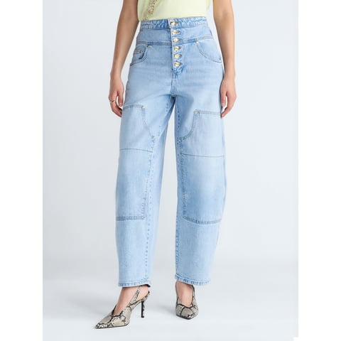 Devil Wears Prada Scoop Collection Women's High Waisted Jeans, Sizes 0-20