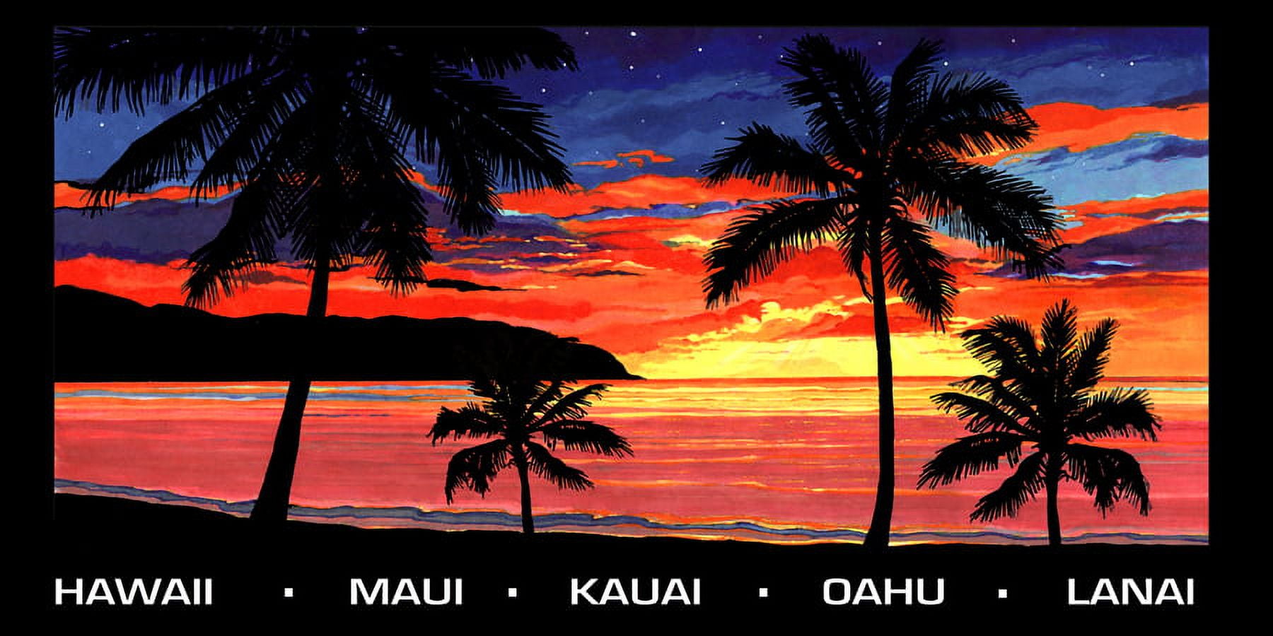 HI X-Large Souvenir Beach Towel