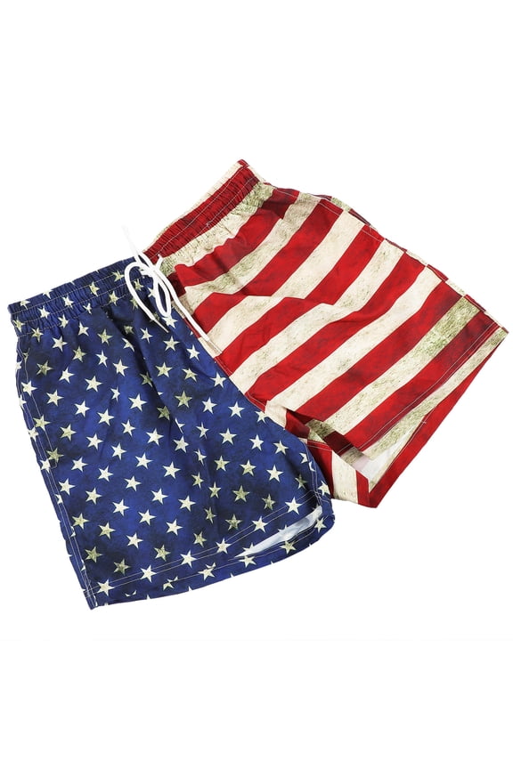 1 Pair Men Swimming Trunks Breathable Durable Safe Water Resistant Casual Sporty For Beach Surfing Fitness