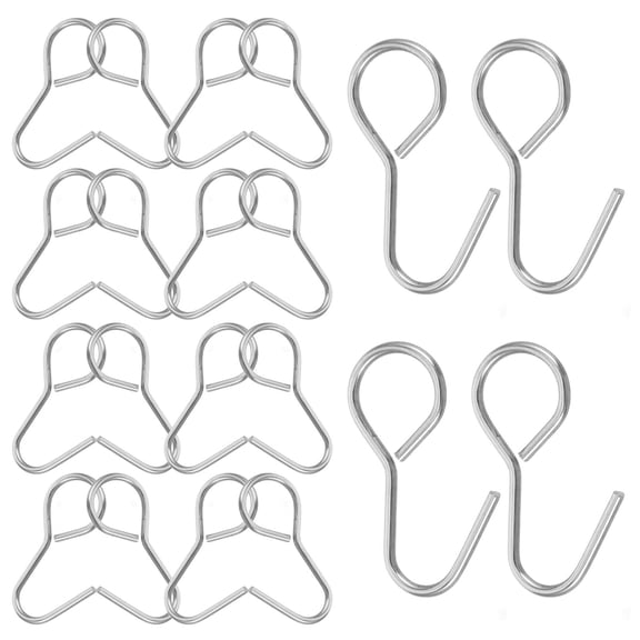 HIAKDOFT 100pcs Metal Car Seat Hooks For Vehicle Seat Cover Installation Durable Hooks