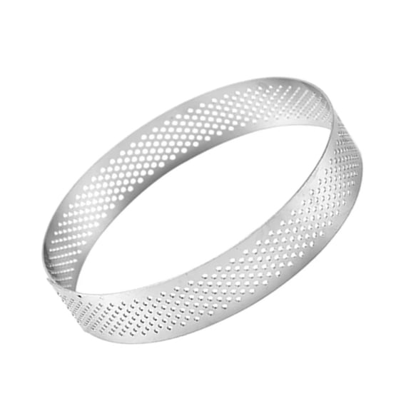 HIAKDOFT 1Pc Cake Mold Stainless Steel Round Baking Ring Molds For Diy Baking Home Use