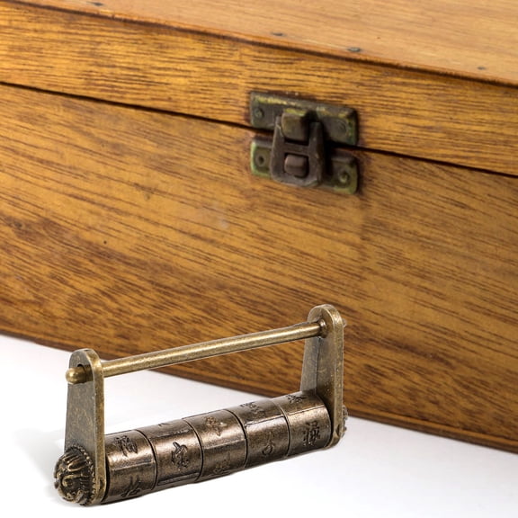 HIAKDOFT 1Pcs Metal Lock for Cabinet Replacement with Security Locking Function