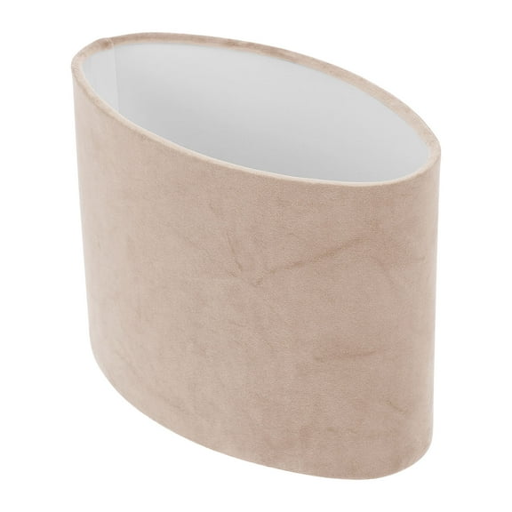 HIAKDOFT 1Pcs White Cloth Large Oval Shade For Bedroom