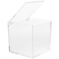 thumbnail image 1 of HIAKDOFT 1Set Acrylic Transparent Display Case For Home Decor Small Box, 1 of 8