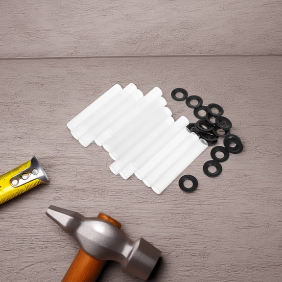 HIAKDOFT 1Set Garage Rollers Abs Assorted Color Smooth Operation For Homeowners 8.00X1.20X1.20in