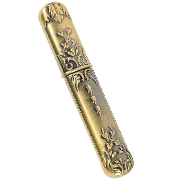HIAKDOFT 1Set Metal Needle Box Sewing Needles Container Knitting Needle Holder Travel Daily Life