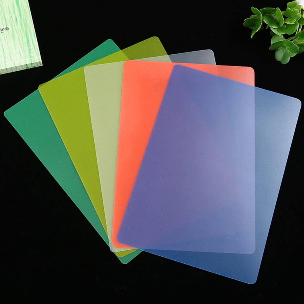 HIAKDOFT 20Pack Assorted Color PP Writing Boards for Lightweight ...