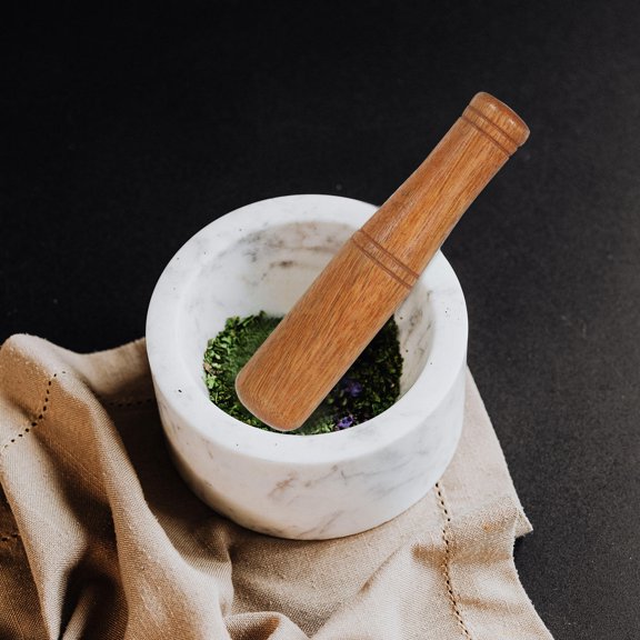 HIAKDOFT 2Pcs Garlic Grinding Tools Muddle Grinding Rod for Kitchen Essentials 5.50X1.18X1.18In