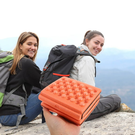 HIAKDOFT 2Pcs Sitting Mat for Concerts and Festivals 15.33X11.20In