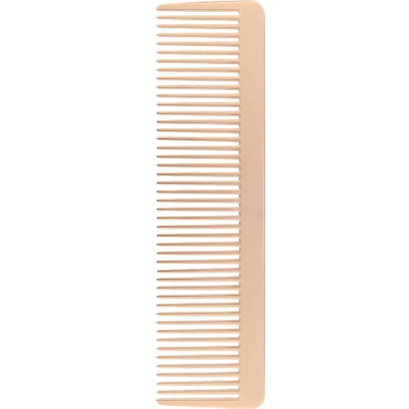 HIAKDOFT Golden Wide Tooth Beard Comb for Travel Use Men 1Pack