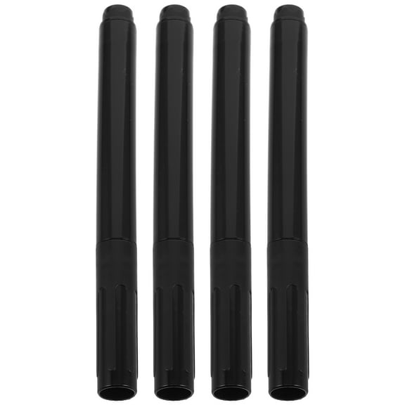 HIAKDOFT Money Tester Pen 4Pcs Black Chisel Tip Fake Detection Device for Retail Environments and Banks