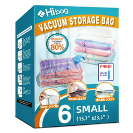 Spacesaver Vacuum Storage Bags (Jumbo 6-Pack) Save 80% on Clothes Storage  Space - Vacuum Sealer Bags for Comforters, Blankets, Bedding, Clothing -  Compression S…