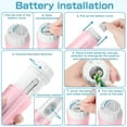 thumbnail image 1 of HIBIBUD 1*Flusher Shower Portable Bidet Handheld Travel Bidet Mobile Electric Bidet Sprayer,Toilet Paper Substitutes for Personal Hygiene Cleaning/Soothing Postpartum Care/ & Hemorrhoid, 1 of 7