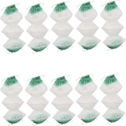 HIBIBUD 10 Pcs Lantern Mantles, #95 Insta-Clip Accordion Shape Mantle