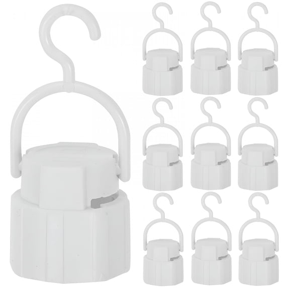 HIBIBUD 10 Pcs Rechargeable Light Bulb Electric Emergency Rechargeable Emergency Light Bulbs
