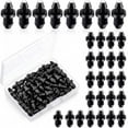 thumbnail image 1 of HIBIBUD 100 Pieces Goof Plugs 1/4 Inch with Barbed End Caps, Hose Tubing Hole Fittings, Drip Irrigation Emitters, Garden Hose Caps and Plugs for Home Sprinkler Garden Lawn Pipe System Parts Supplies, 1 of 7