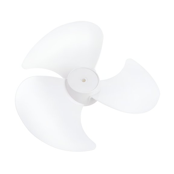 HIBIBUD 11 Inch Plastic Fan Blade Replacement, 3 Leaf Stand & Table Fan Parts, High Airflow Accessory for Home & Office