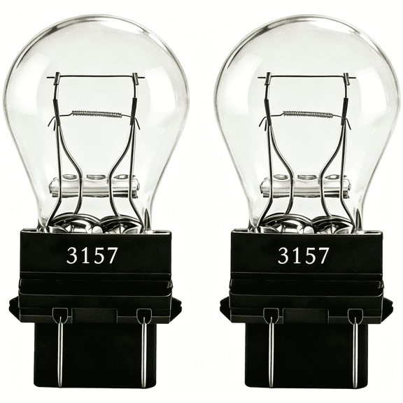 HIBIBUD 12V Car Halogen Light Bulbs 3000K Miniature Turn Signal Bulbs Rear Tail/Brakes/Reverse/Running Light Long-Life Bulb Replacement for Trucks Suv