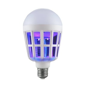 HIBIBUD 15W Insects Bug Zapper Light Bulb Mosquito Repellent Smart Light for Home Bedroom Living Room Backyard Patio