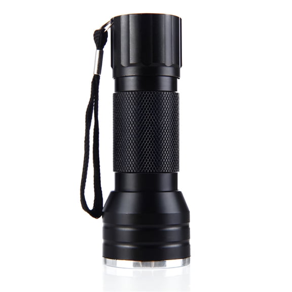 HIBIBUD 1PC UV Ultra Violet 21-LEDs Flashlight Mini Blacklight Aluminum Light Lamp