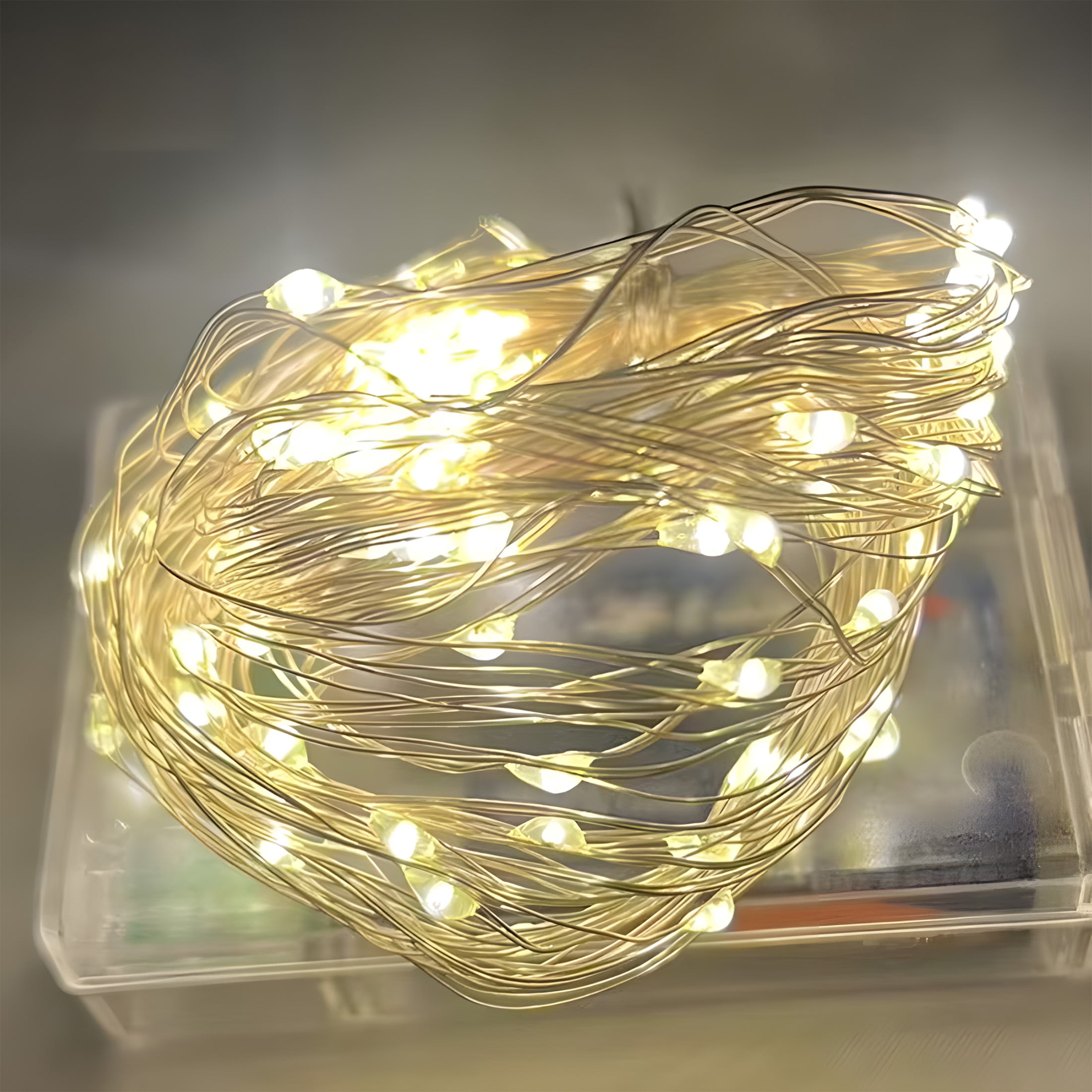 HIBIBUD Fairy Lights,9.8Ft Bedroom Decor,150Lm Bedroom Decor,White1