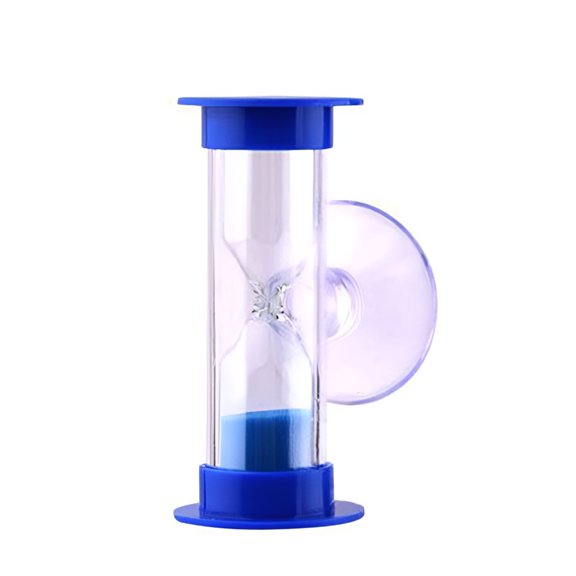HIBIBUD 2 Minute Blue Sand Shower Timer, Battery-Free Visual