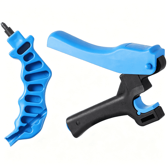 HIBIBUD 2-in-One Drip Irrigation Tubing Hole Punch Fitting Insertion Tools Drip Tube Hole Punch for Easier 1/4" Inch Fitting & Emitter Insertion