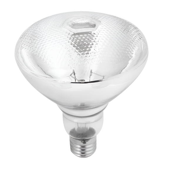 HIBIBUD 200W Heat Lamp Bulb, Waterproof Explosion-Proof Infrared Heat Light for Farm, Chick, Pig Breeding, E27 Socket Quartz Glass Heater