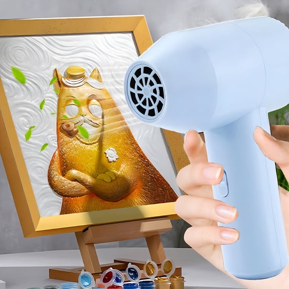 HIBIBUD 2025 New Cordless Hair Dryer, Battery Powered Hair Dryer, Rechargeable Hair Dryer with USB Charging Cold Hot Wind Wireless Portable Blow Dryer Fast Drying for Travel Camping