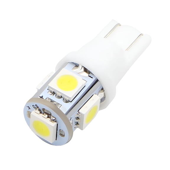 HIBIBUD 2026 New 10Pack Wedge T10 1W Bulb 360Deg Led for 12V Ac/Dc Landscape Light for Landscape,Pathway,Garden,Driveway - Pure White