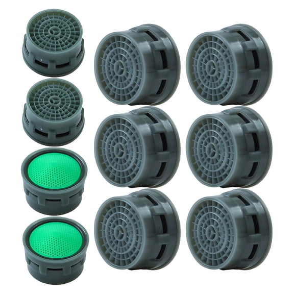 HIBIBUD 2026 New 10Pcs Faucet Aerator Faucet Flow Restrictor Replacement Parts Insert Aerator for Bathroom Or Kitchen for Bathroom, Kitchen, Laundry, Bar Sink
