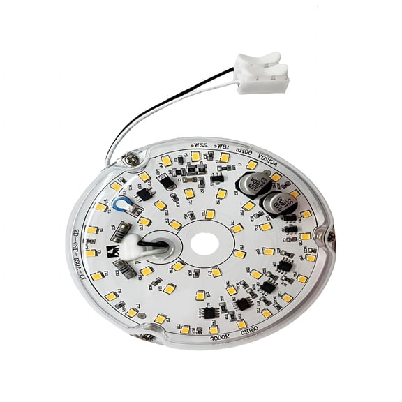 HIBIBUD 2026 New 120V 18W Led Ceiling Fan Light Dimmable Led Retrofits Light Board Panel Ceiling Flush Light Replacement Panel Enduring Led Light Panel for Home,Office,Bedroom,Living Room