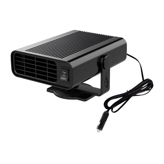 HIBIBUD 2026 New 12V Usb Car Heater with Defrosting Function-Dual Hot/Cold Mode,Portable Space Heater,Efficient Energy Efficient Space Heater for Car, Truck, Rv, Camper, Van (Black)