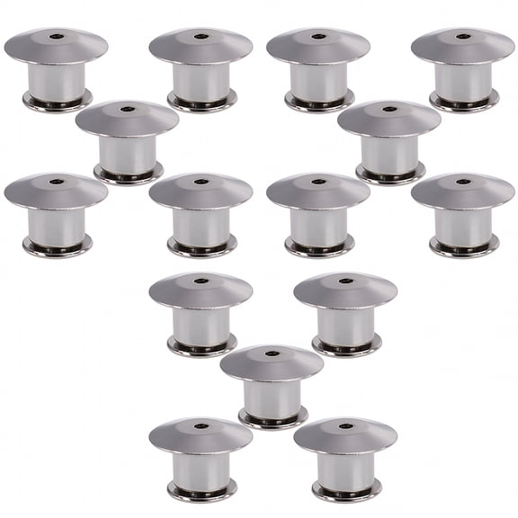 HIBIBUD 2026 New 15Pcs Locking Pin Backs Keepers No Tool Required Locking Pin Backs Keepers,For Pin Attachments,Jewellery Making,Crafting,Diy Projects,Accessory Design