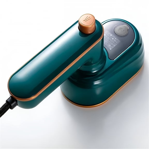 HIBIBUD 2026 New 2-In-1 Portable Handheld Rotary Garment Iron,Handheld Garment Steamer for Clothes,Curtains,Sheets,Pillowcases (Green)