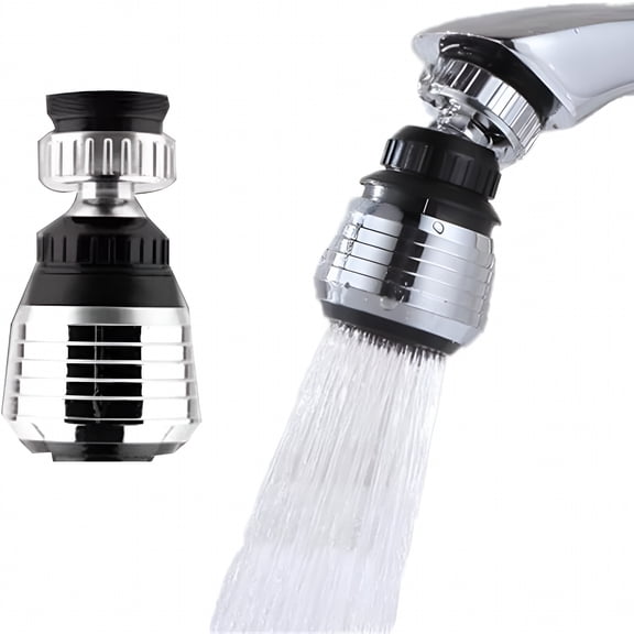 HIBIBUD 2026 New 2 Pack Faucet Filter Aerator Sprayer,Sink 360 Swivel Water Tap Saving Diffuser for Kitchen Bathroom Sink Sprayer Attachment(Short)