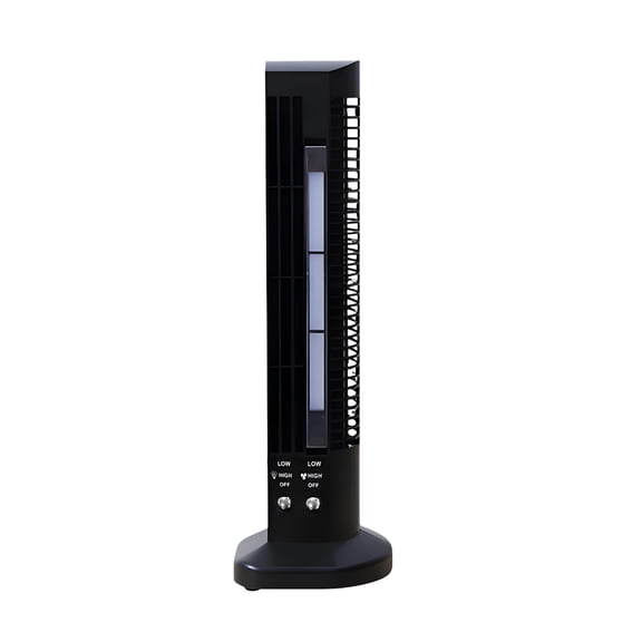 HIBIBUD 2026 New 2-Speed Lightweight for Easy Portability 4100 Cfm Bladeless Mini Tower Fan for Home, Office, Bedroom, Living Room, Study, Dorm, Kitchen, Small Spaces, Travel.