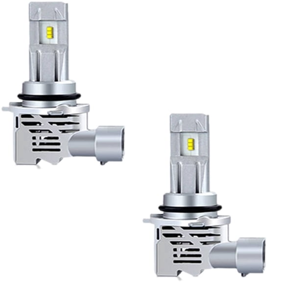 HIBIBUD 2026 New 2Pcs Led Headlight Bulbs Bright Vision Headlight Bulbs Rustproof Housing for Cars Trucks Motorcycles Off-Road Silver
