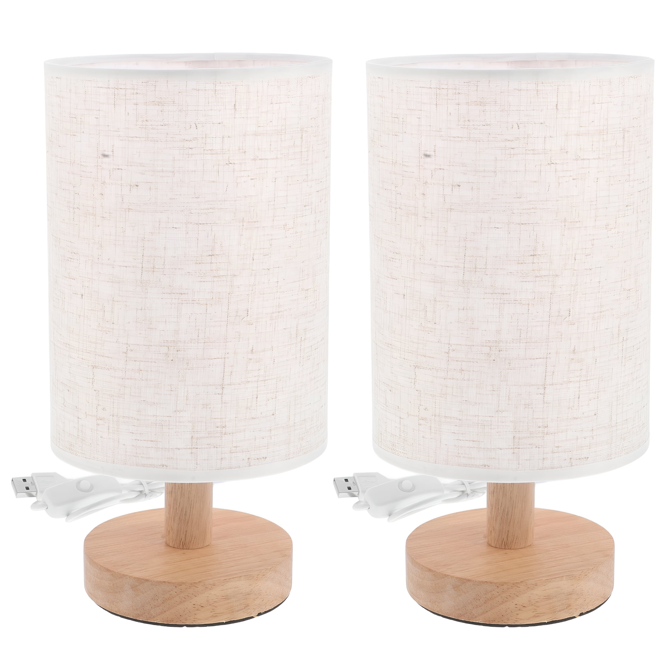 HIBIBUD 2026 New 2Pcs Nightstand Decor Aesthetic Night Stand Lamp Decor Retro Desk Lamp Warm Bedside Lamp Dresser Lamp Table Lamp for Bedroom for Bedroom, Living Room, Office, Study, Bedside