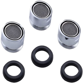 HIBIBUD 2026 New 3 Pieces Faucet Filter Aerator Universal Water Saving Faucet Aerators for Kitchen Sink and Bathroom Faucet for Kitchen,Bathroom,Sink,Home,Water Saving,22Mm