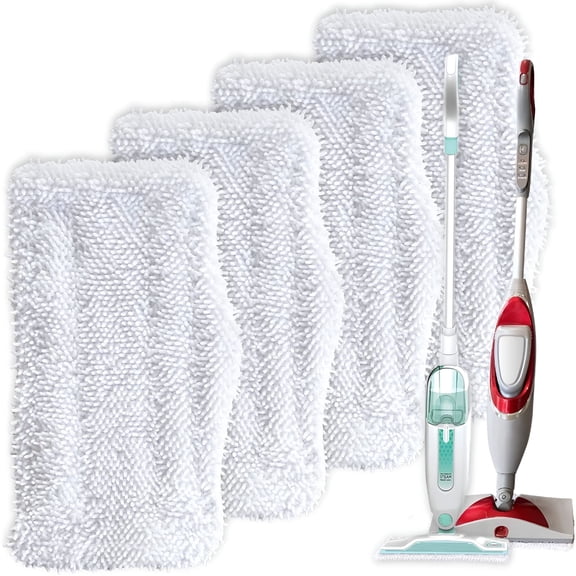HIBIBUD 2026 New 4 Packs Replacement Steam Mop Pads Fit for Steam Mop S1000Wm,Sk Series Sk140 Sk410 Sk460 S1000A S3101 S3251 Sk141 Sk3102 Sk3251 Sk435 Sk435Co S3102 S3250