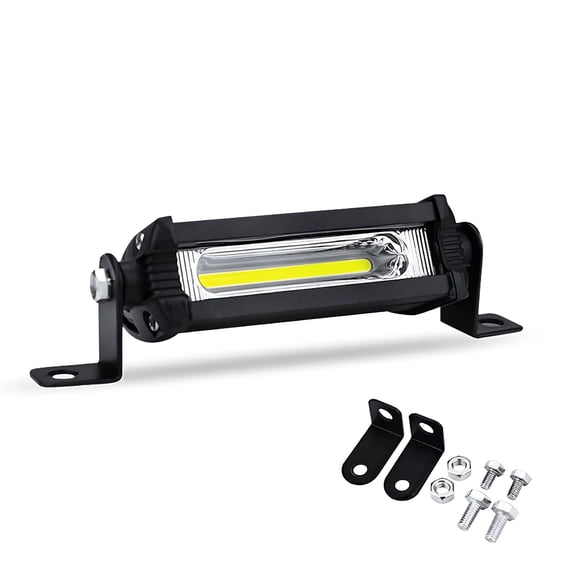 HIBIBUD 2026 New 9W 12V-24V Led Bar Offroad Sportlight Cob Mini Small Single Row Spotlight Daytime Running Light Motorbike Auxiliary Light