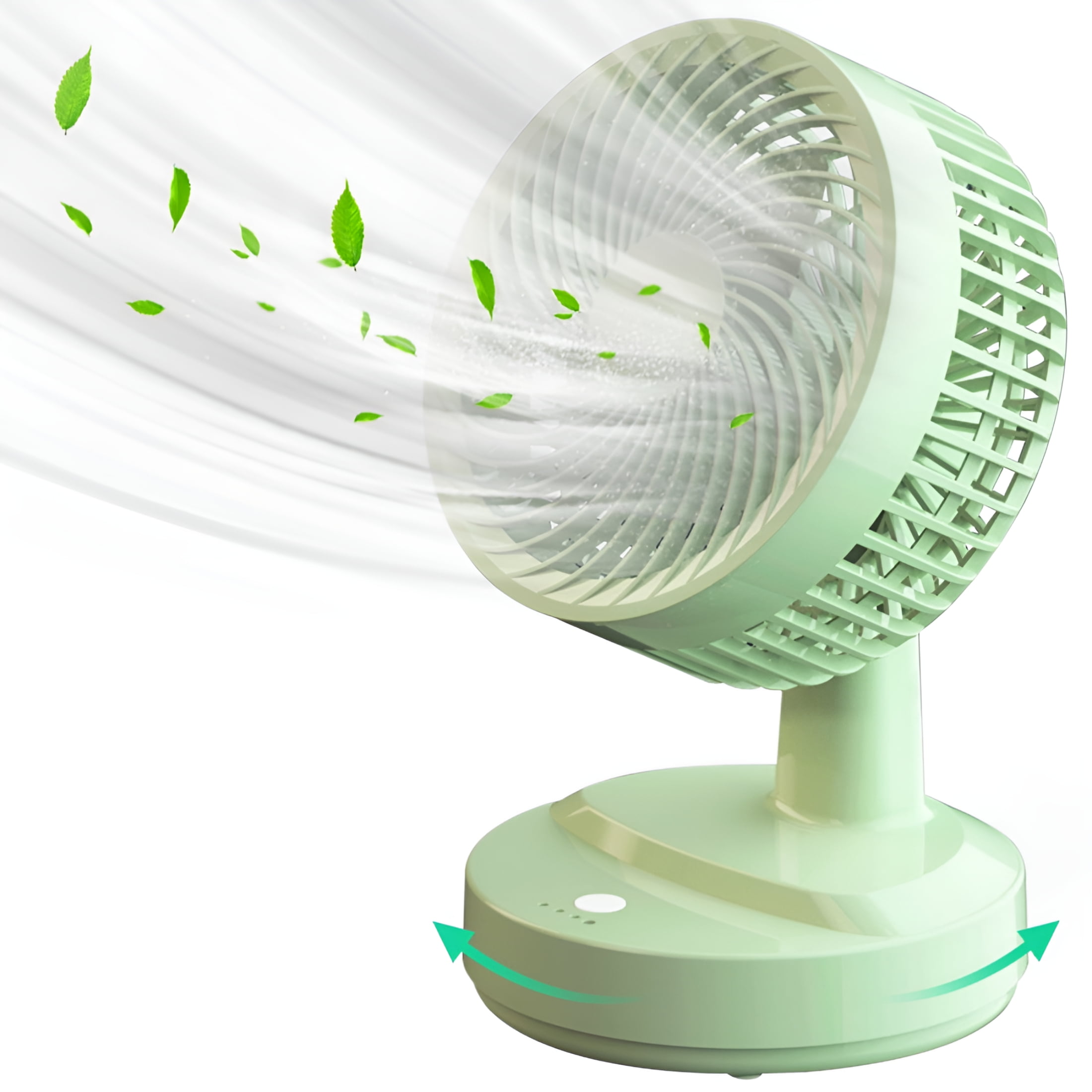 HIBIBUD 2026 New Air Circulator Fan 7" for Home, Office, Bedroom, Kitchen