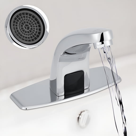 HIBIBUD 2026 New Automatic Sensor Touchless Bathroom Sink Faucet,Motion Activated Hands-Free Vessel Sink Tap,Easy Installation with Control Box,Sensor Faucet