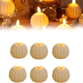 thumbnail image 1 of HIBIBUD 2026 New Battery Operated Pumpkin Candle,Flameless Pumpkin Shaped Candle for Halloween, Home, Party, Table Decor, 1 of 4