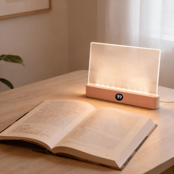 HIBIBUD 2026 New Book Lights for Reading at Night,Book Reading Light,Booklight,Rechargeable Book Light,Reading Light for Bed,Book Light,Flat Reading Light for Bedroom, Travel, Dorm, Office, Library