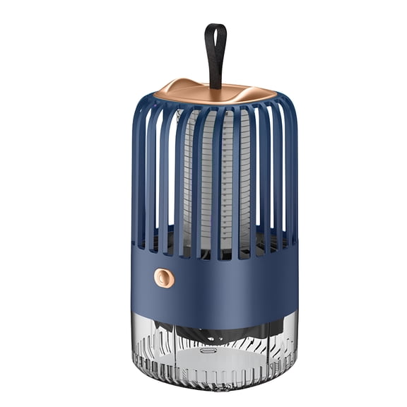HIBIBUD 2026 New Bug Zapper,Mosquito Zapper Outdoor Indoor Solar Powered,Battery Powered Cordless Zapper with Led Light,Fly Trap Mosquito Killer Lamp for Home,Patio,Camping,Garden,Backyard